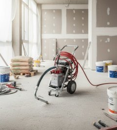 Location pistolet a peinture
